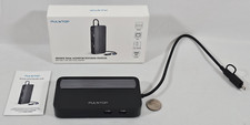 7-in-1 Docking Station Dual 4K HDMI DisplayPort USB-C USB 2.0 RJ45 Ethernet Hub picture