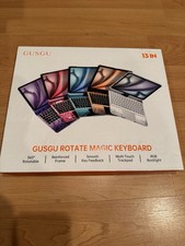 GUSGU ROTATE Magic Keyboard 13 IN. 360 Rotatable. Reinforced Frame. Smooth Key F picture