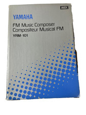 Vintage Yamaha YRM-101 FM Music Composer MSX Cartridge Software Boxed Japan CX5M picture