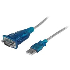 StarTech ICUSB232V2 1 Port USB to RS232 DB9 Serial Adapter Cable - M/M picture