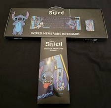 Geeknet Disney Stitch Wired Membrane Keyboard, Mousepad and Mouse Combo picture