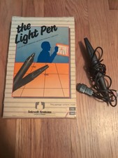 The Light Pen for Commodore 64 Atari C64 184-C Micro Illustrator With Box picture