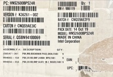 Intel HNS2600BPS24R Compute Module 2U Rack Socket P 165 W NEW BROWN BOX picture