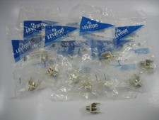Leviton 41084-FIF Ivory Quickport F-Type Adapter - Lot of 10 -NEW OLD STOCK picture