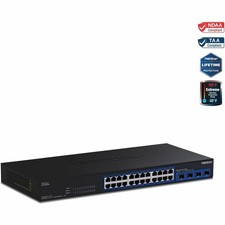 TRENDnet 28-Port 2.5G Switch with 10G SFP+ Ports TEG-S50284 picture