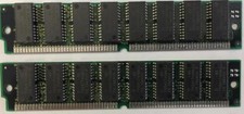MATCHING 32MB (2 X 16MB) EDO NON-PARITY 60NS SIMM 72 PIN 5V 4X32 MEMORY RAM KIT picture