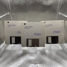 Apple StyleWriter Printer Software 3.5 Floppy Disk Lot Vintage Macintosh 1993  picture