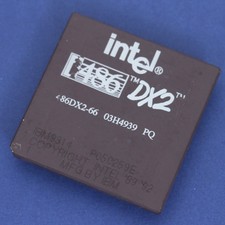 *IBM MADE* Intel 486 DX2 66Mhz CPU Processor 03H4939 PQ 486DX2-66 picture