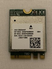 AzureWave AW-CB304NF WiFi 5 + Bluetooth 5.0 M.2 2230 PCIe/USB Card 0C011-0019040 picture