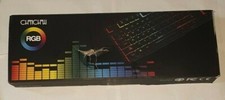 CHONCHOW X981 BACKLIT RGB GAMING KEYBOARD BLACK ANTI-GHOSTING ERGONOMIC uns nib picture