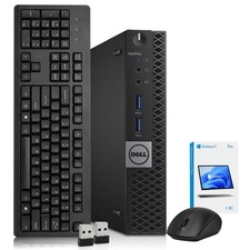 Dell 3040 Desktop Mini PC Intel i5-6th 16GB RAM 1TB SSD WiFi KB&M Windows 11 Pro picture