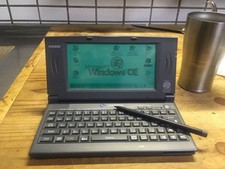 Casio Cassiopeia A51 Handheld PC Windows CE Version 1.01 Touchscreen working picture