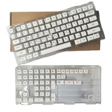 Keycaps 120Keys Minimalist White Multiple Languages Keycap Sublimations XDA picture