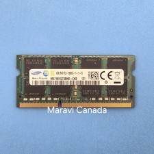 Samsung 8GB 1x8GB DDR3 1600MHz PC3-12800S 2Rx8 M471B1G73BH0-CK0 Laptop RAM picture
