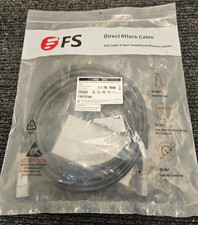 FS Q28-PC05 QSFP28 5m (16ft) 100G Passive Direct Attach Copper Twinax Cable picture