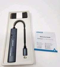 Anker A8338 PowerExpand+ 5-in-1 USB-C Ethernet Hub - NEW open box picture