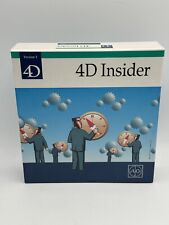 Vintage 4D Insider Version 1 For 4TH Dimension Macintosh picture
