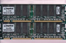 512MB 2x256MB PC-133 KINGSTON KVR133X64C3/256 HYUNDAI Ram Kit 32Mx64 PC133 SDRAM picture