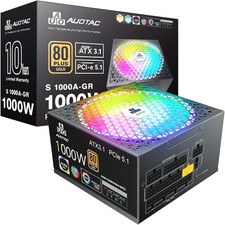1000W Fully Modular Power Supply, 80+ Gold PSU, ATX 3.1 & Pcie 5.1 Ready, Native picture