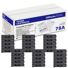 30 Pack CE278A Toner Cartridge For HP LaserJet Pro M1536dnf P1566 P1606dn P1600 picture