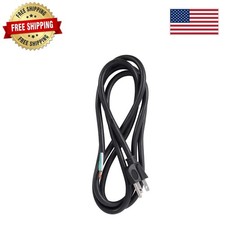 Versatile 9 ft Replacement Power Cord - Heavy Duty 15 Amp for Tools & More picture