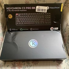 Keychron C3 Pro 8K Wired Mechanical Keyboard, Windows/Macos Red Switch C3PX-H1 picture