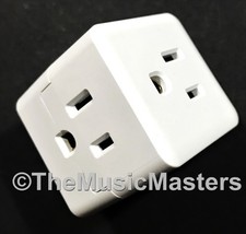 Grounded UL Listed 3 Outlet Wall Plug Power Splitter CUBE Tap Electric Adapter picture
