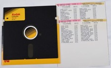 Vtg Kodak Computer Floppy Disk-Collectible, Untested, As-Is Atari Antic Jun 89 picture
