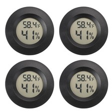 4-Pack Mini Digital Hygrometer Thermometer Humidity Meter Indoor Outdoor Temp picture
