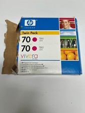 SINGLE Genuine HP 70 Magenta Ink Cartridge - HP Designjet Z3100/Z2100 C9453A picture