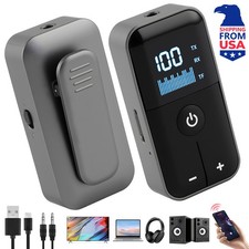 Bluetooth 5.4 Audio Adapter 3-in-1 Receiver/Transmitter TF Card & 20H Battery A+ picture