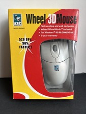 New Vintage Scroll Wheel Mouse for Windows 95/98/2000/NT/ME SWW-21 A4TECH NOS picture