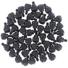 50 PCS 6#-32x5 Computer Case Thumb Screws, Black for computer case, PCI slot picture