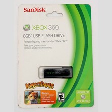 SanDisk Xbox 360 8GB USB Flash Drive Kinectimals Bonus Golden Tabby Tiger Sealed picture