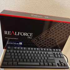 Topre Realforce R2 PFU Limited Edition PZ-R2TLSA-US4-BK US Keyboard w/Box picture