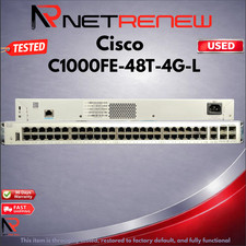 Cisco Catalyst 1000 C1000FE-48T-4G-L  4x SFP 48 Port Fast Ethernet Switch picture