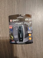 Emtec 8 GB 2.0 USB Flash Drive New Portable Flash Drive picture