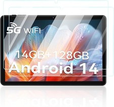 2 Pack Screen Protector for 10 inch Android 14 Tablet, Anti-Scratch 9H Hardness picture