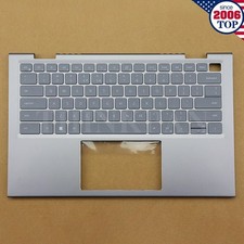 New For Dell Inspiron 14 5410 7415 2-in-1 Palmrest Backlit Keyboard 04GR69 US picture