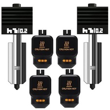 2PK 0.2mm High Precision Hotend for Bambu Lab P2S/X2D/H2D/H2C/H2S/A1 Nozzle H... picture