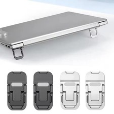 Laptop Stand Mini Foldable 2PCS Portable Adjustable Keyboard Riser Computer Hold picture