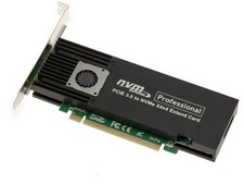KALEA-INFORMATIQUE PCIe 3.0 16x Card for 4 M.2 NVMe SSDs M Key (M2 NGFF) ASM2824 picture