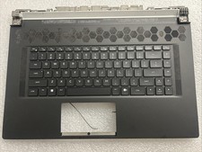 Genuine Dell Alienware X17 R2 Palmrest keyboard US English 0718M9 9x4v4 AZ 7 picture