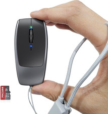 Ultra-Mini 2-In-1 Wireless Bluetooth Mouse & Micro SD Card Reader picture