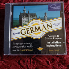 Learn German Now Version 8 Windows PC CD-ROM Computer Software Program picture