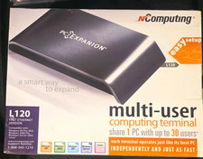 NComputing L120 PC Expanion Multi-User Terminal 2GHz Ethernet RJ-45 USB picture