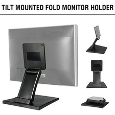 VESA Monitor Holder Adjustable Foldable Tilt Mounted Touch Screen Display Stand picture