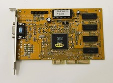 SiS 6326 8MB AGP Vintage Video Graphics Card 3D Pro H0 Windows 98 DOS Retro GPU picture