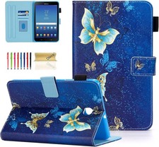 Case for Samsung Galaxy Tab A 8.0 2018, PU Leather with Stand and Card Slots picture
