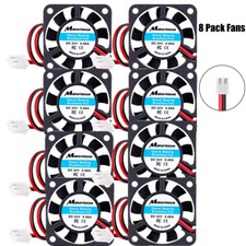 8 Pack4 0x40x10mm Cooling Case Fan 4010 24V DC 40mm Mini Silent 3D Printer 2-Pin picture